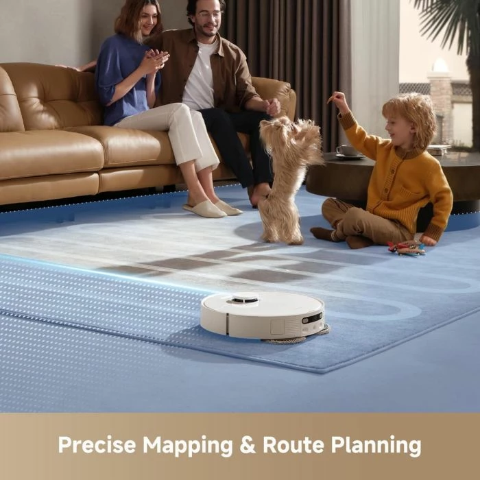 Fshesë robotike me mop DREAME D20 Ultra RLD31SE 13000Pa, stacion PowerDock, e bardhë