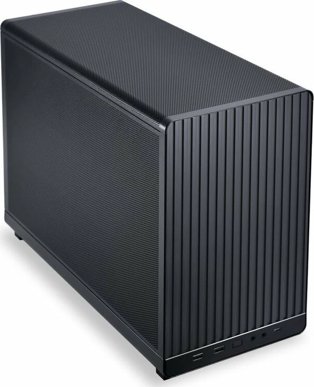 Kasë Lian Li DAN A3 A3-MATX mATX Mini Tower 26L, e zezë
