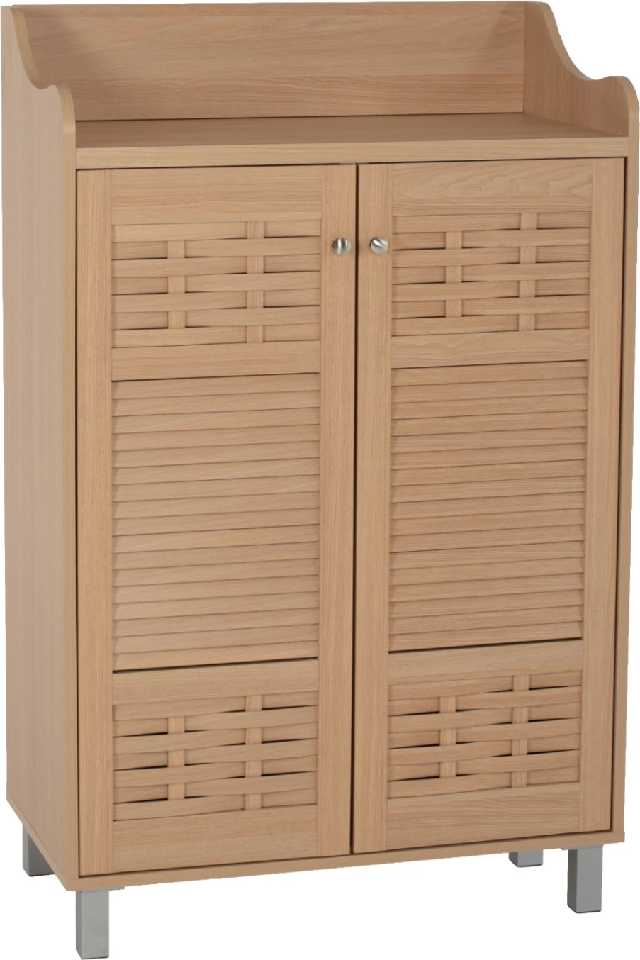 Dollap këpucësh CAILENA, melaminë, ngjyrë natyrale, FH2230.09, 77x40,5x122H cm