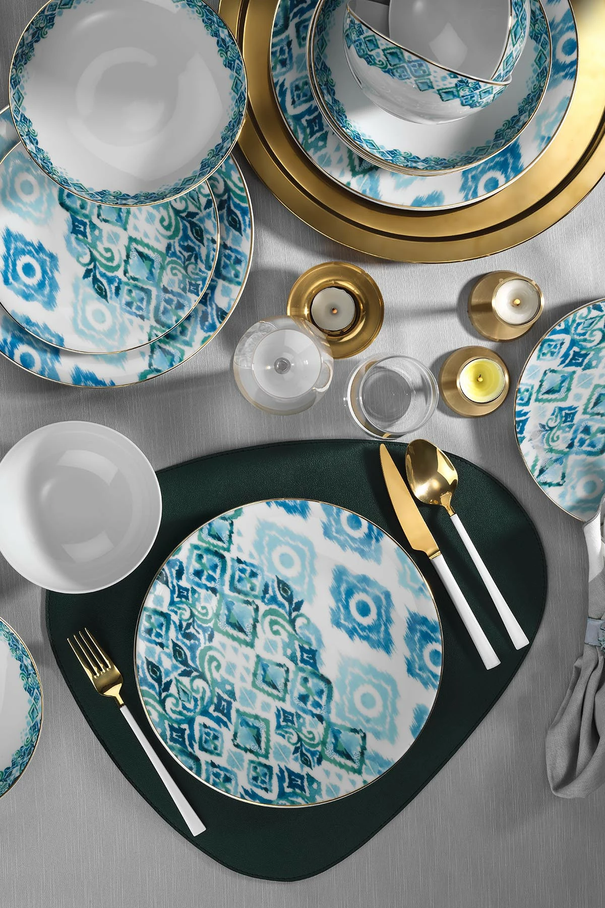 Set enësh për drekë (24 copë), Hermia Concept, ZG24Y243011139