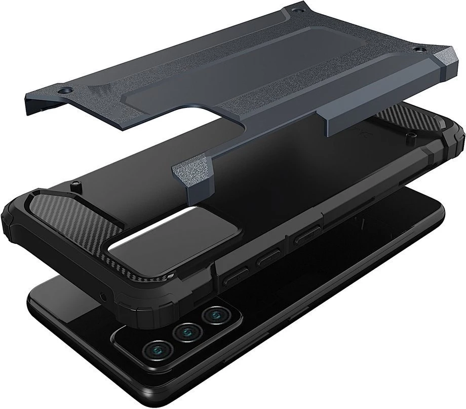 Mbështjellës Hybrid Armor Hurtel për Samsung Galaxy A26, argjend