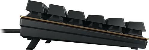 Tastierë mekanike Cherry KC 200 MX, USB, QWERTZ, e zezë, bronz