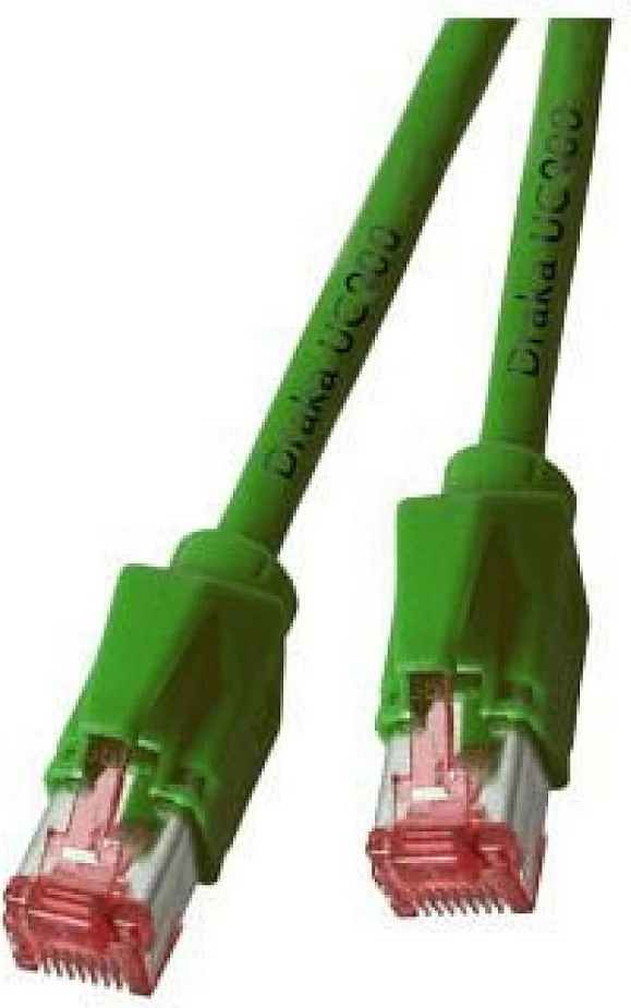 Kabllo rrjeti EFB Elektronik K8053.0,25, Cat6a S/FTP, 0.25 m, RJ45, e gjelbër