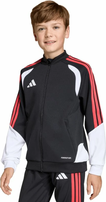 Duks për fëmijë adidas, zi, bardhë, kuqe [Madhësia: 116 cm]