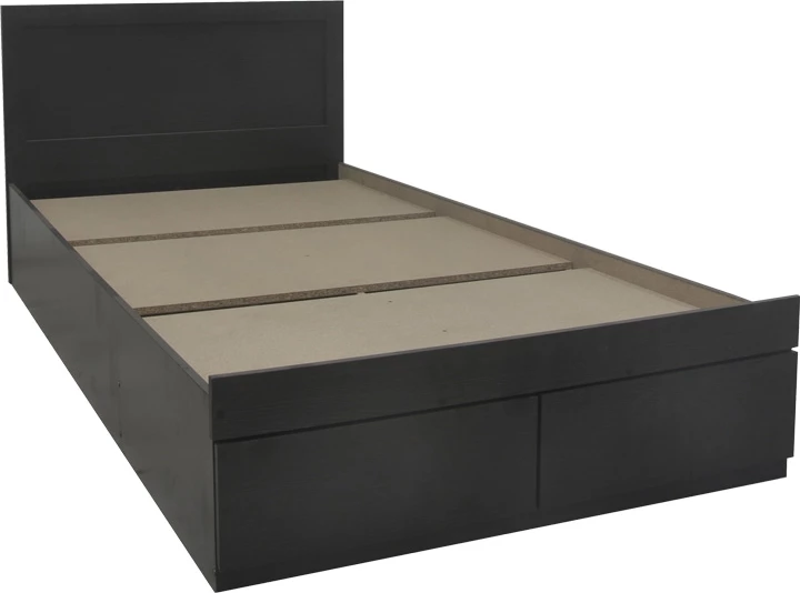 Krevat Olympus me sirtarë, ngjyrë wenge, 140x200cm