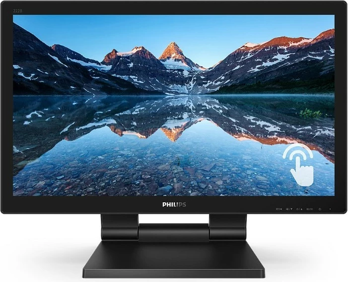 Monitor Philips 222B9TA, 21.5", VA Touch 10 pika, Full HD, i zi