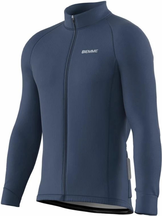 Maicë me mëngë të gjata për meshkuj Biemme, navy blue