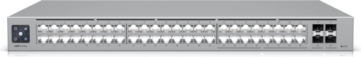 UniFi Pro Max 48 PoE Switch me 48 porta (USW-Pro-Max-48-PoE)