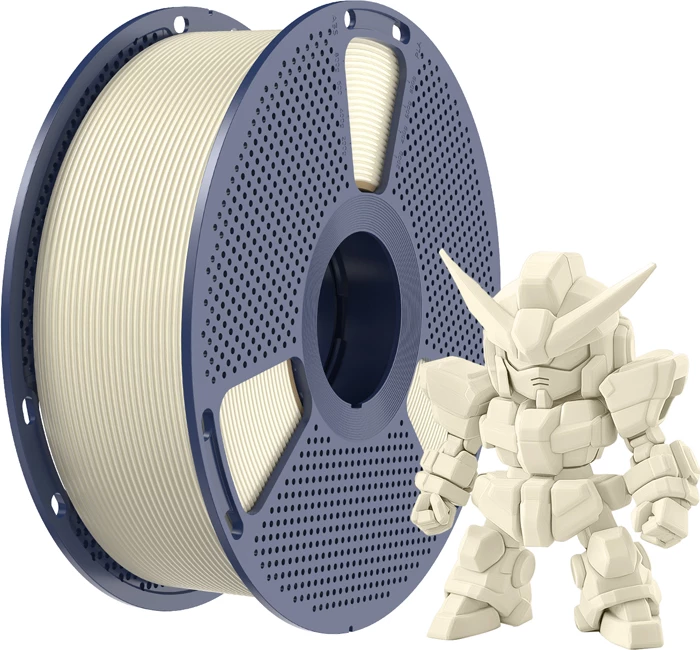 Filament për printim 3D Sunlu PLA+ 2.0 BW 1.75 mm ±0.02, Ivory