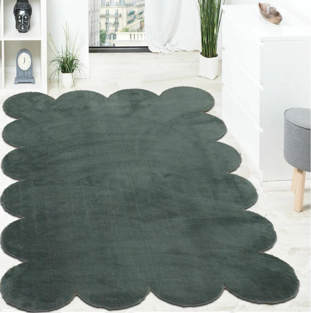 Qilim për korridor, ngjyrë gri e errët, Conceptum Hypnose, Laser Plush, 80x150cm