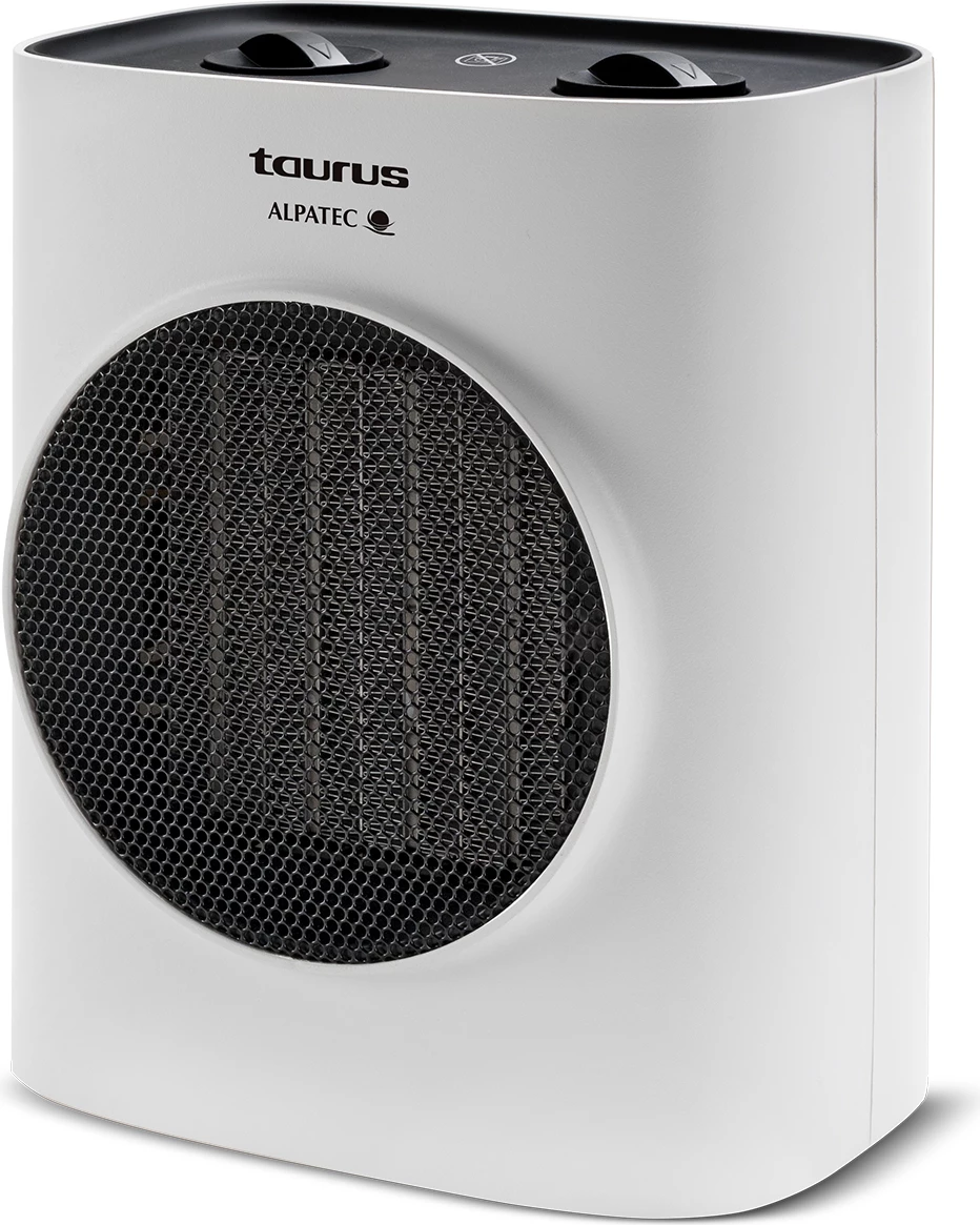 Ngrohës qeramik Taurus FH1500 1500W, PTC, oscilues, i bardhë/zi 6