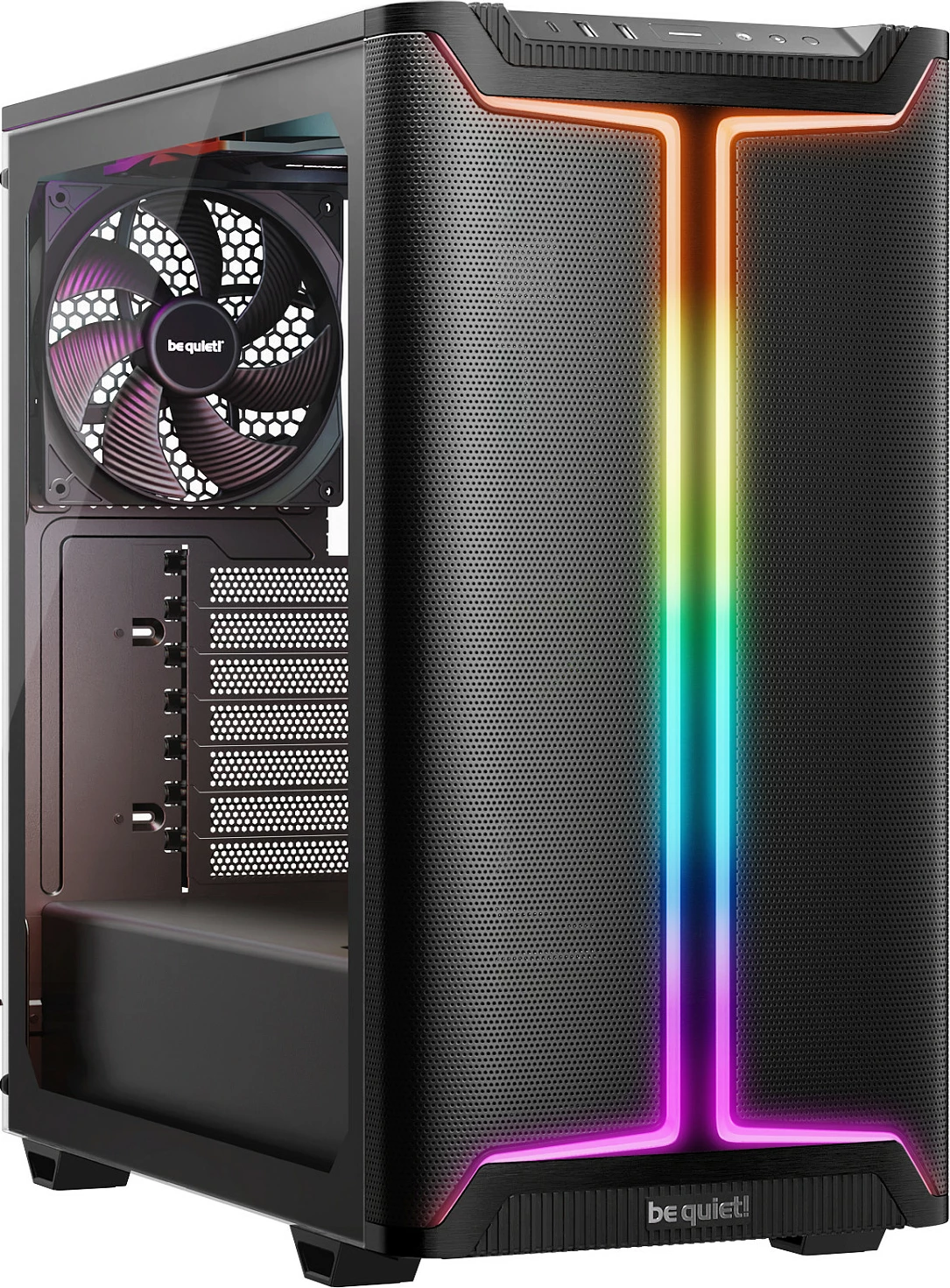 Kasë be quiet! Pure Base 501 DX, Midi Tower, RGB, dritare anësore, e zezë