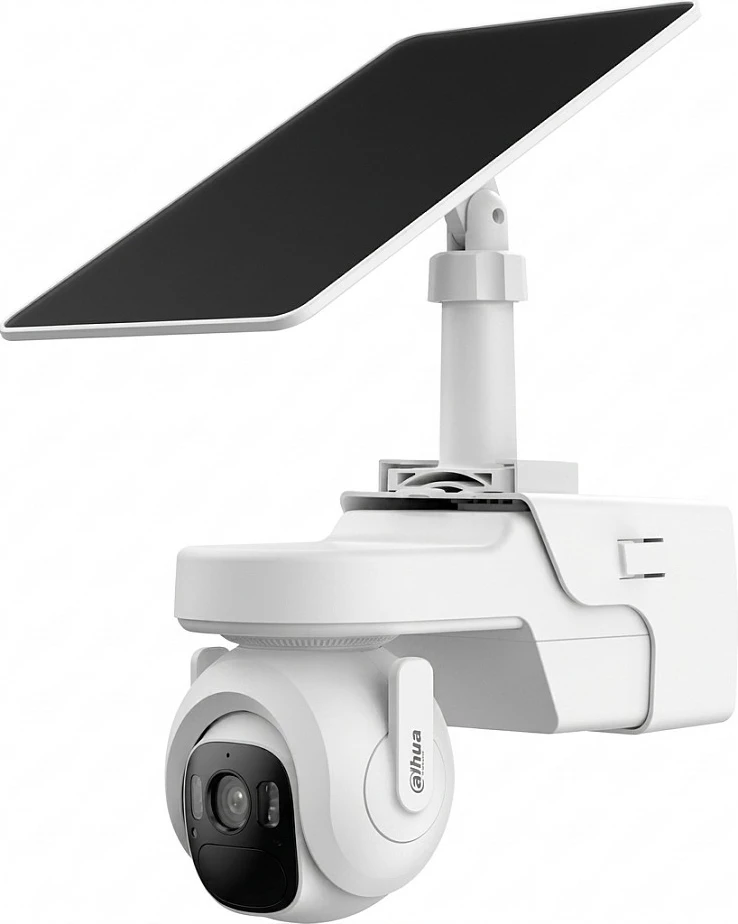 Kamerë sigurie Dahua Apollo Picoo A1 4G, me panel solar (DH-KIT/BP4A-4G/M0508), e bardhë
