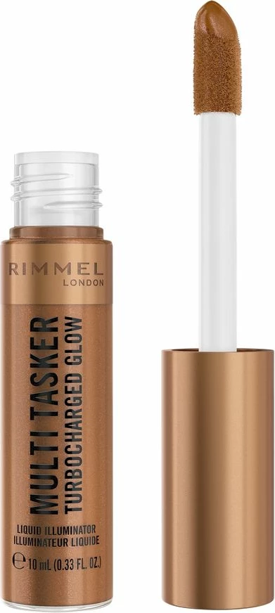 Bronzer i lëngshëm për femra Rimmel Multi Tasker Turbocharged Glow 009 Bougie Girl 10ml