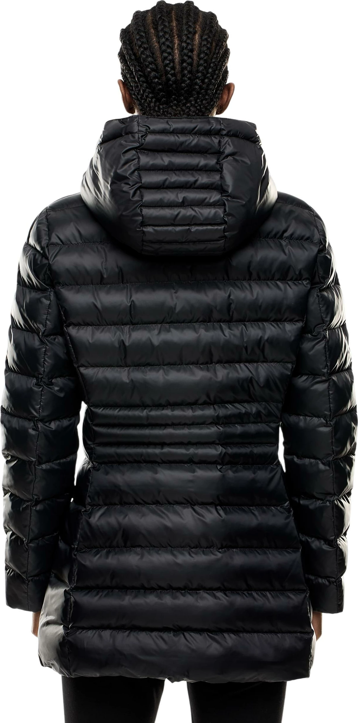 Jakne me pupla për femra EA7 7W000685 AF12475, e zezë [Madhësia: XXL]