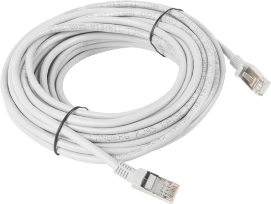 Kabllo patchcord Lanberg, UTP CAT.5E, 10m, hiri