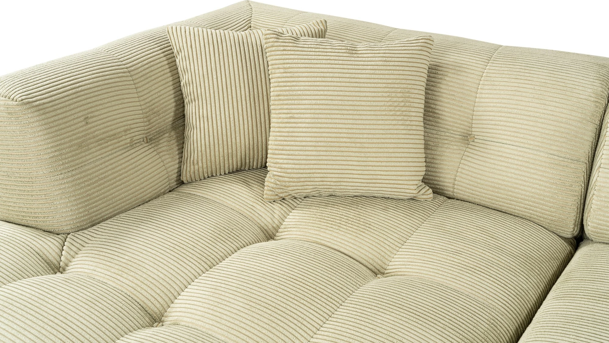 Këndare Atelier del Sofa, Cady këndore majtas, ngjyrë e gjelbër