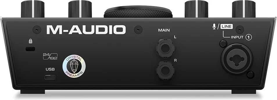 Interfejsi i regjistrimit M-AUDIO AIR 192|4 Vocal Studio Pro, i zi