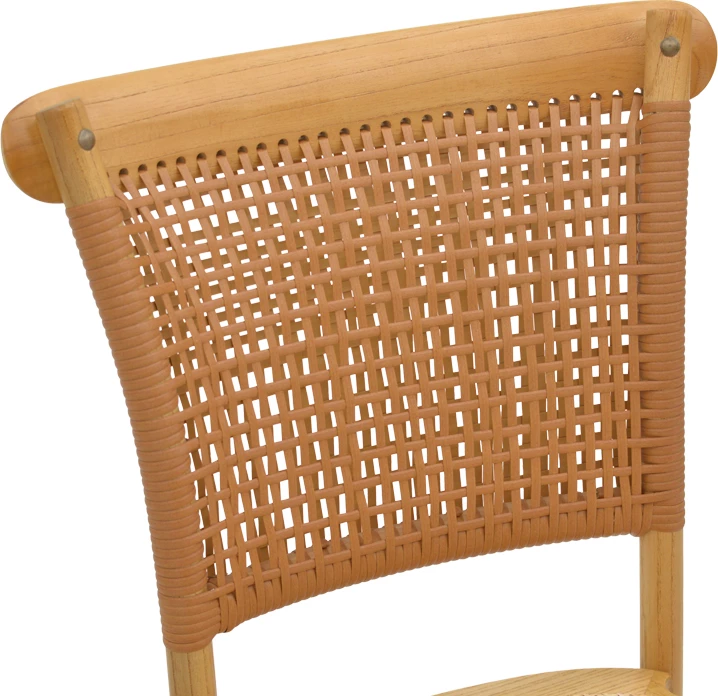 Karrige Karley dru ahu natyral-sedilje ratan natyrale 48x52x89cm