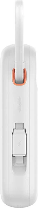 Powerbank Baseus QPow 2, 10000mAh, 30W, e bardhë