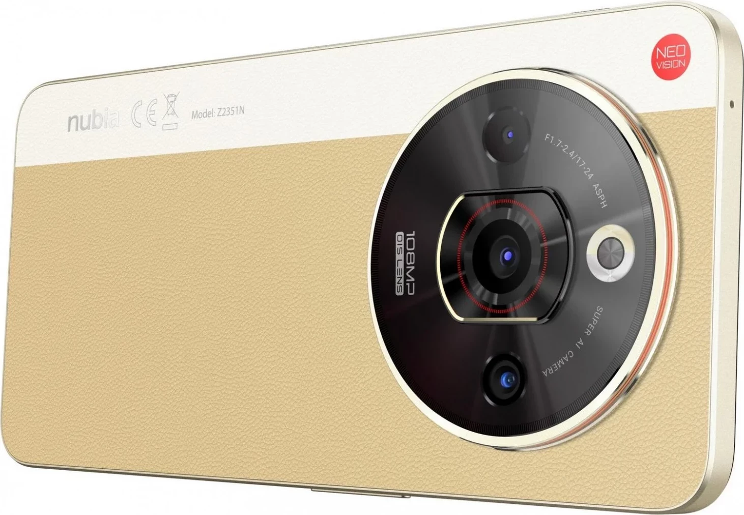 Celular Nubia Focus Pro 5G 8/256GB, kafe