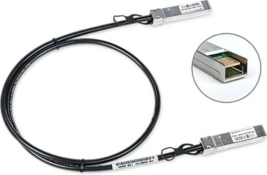 Kabllo rrjetit LANCOM SFP-DD-DAC50-2.5m, 2.5m, SFP-DD në SFP-DD, e zezë/çelik