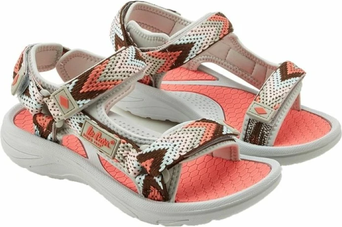 Sandale për femra Lee Cooper, gri/rozë