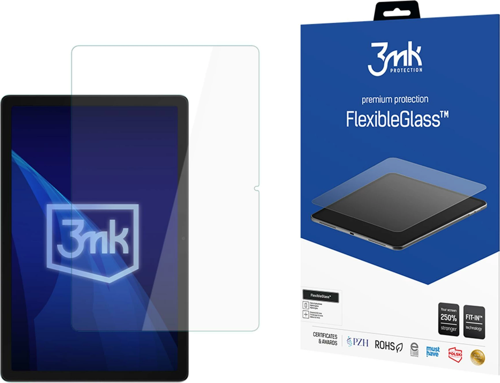 Mbrojtës ekrani xham hibrid 3mk FlexibleGlass për Samsung Galaxy Tab A11+, 1 copë