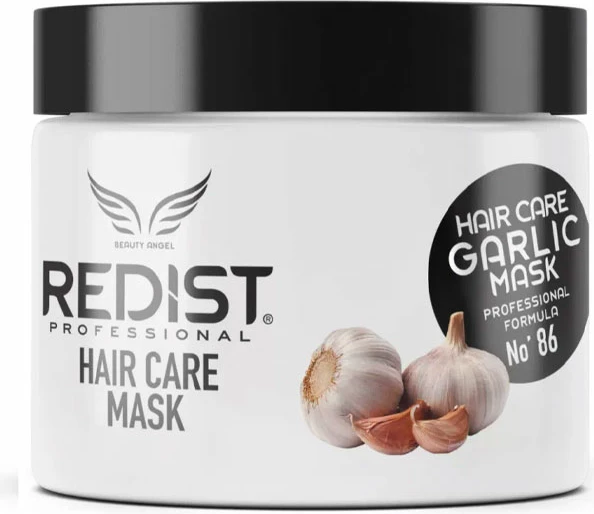 Maskë flokësh Redist për kujdesin e flokëve me hudhër, 500ml