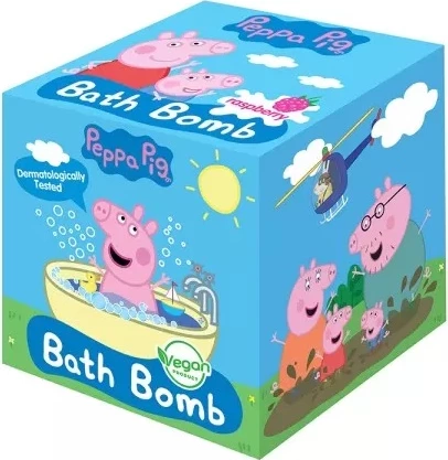 Bombë për banjë për fëmijë Peppa Pig Raspberry 165g