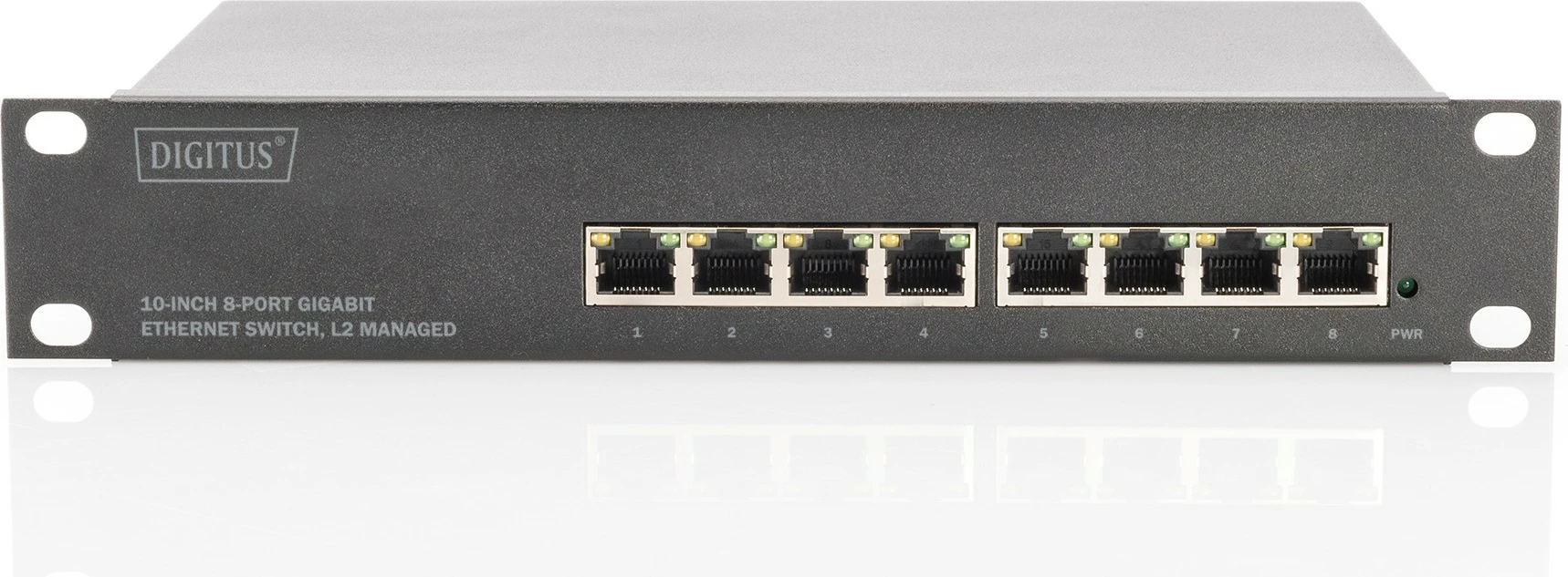 Switch Digitus 8-Port Gigabit Managed, i zi
