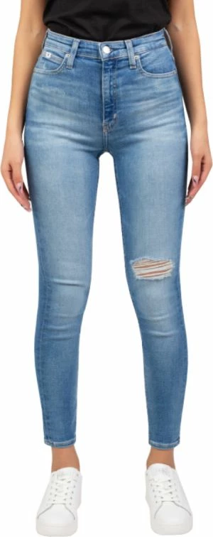 Pantallona për femra Calvin Klein, modeli Skinny W J20J218620, blu