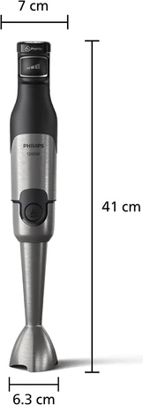 Blender dore Philips 5000 Series HR2681/00 1200 W, gotë matëse, i zi/inoks