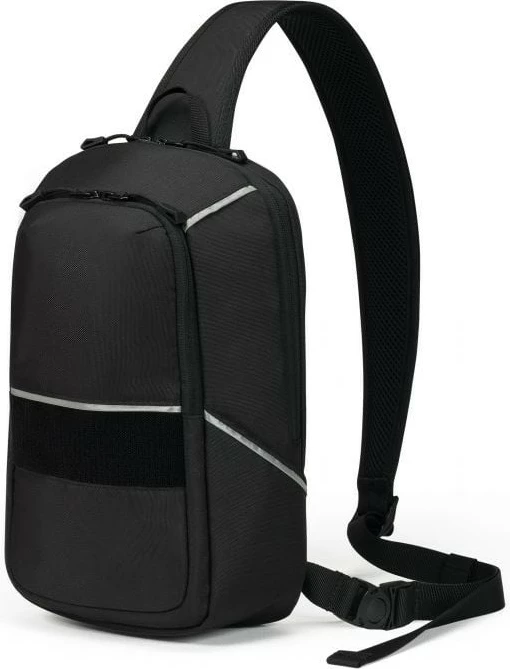 Çantë sling Dicota REFLECTIVE, për notebook, e zezë