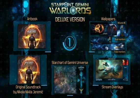 Starpoint Gemini Warlords: Upgrade to Digital Deluxe DLC EN Global
