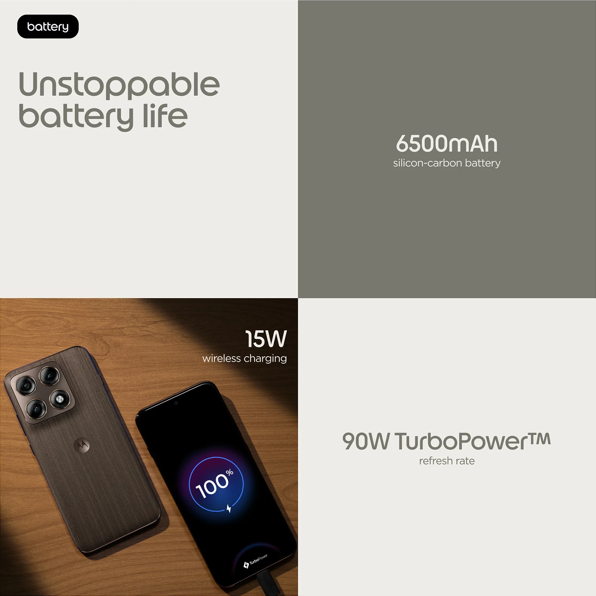 Celular Motorola Edge 70 Pro, 8GB RAM, 256GB, Chicory Coffee