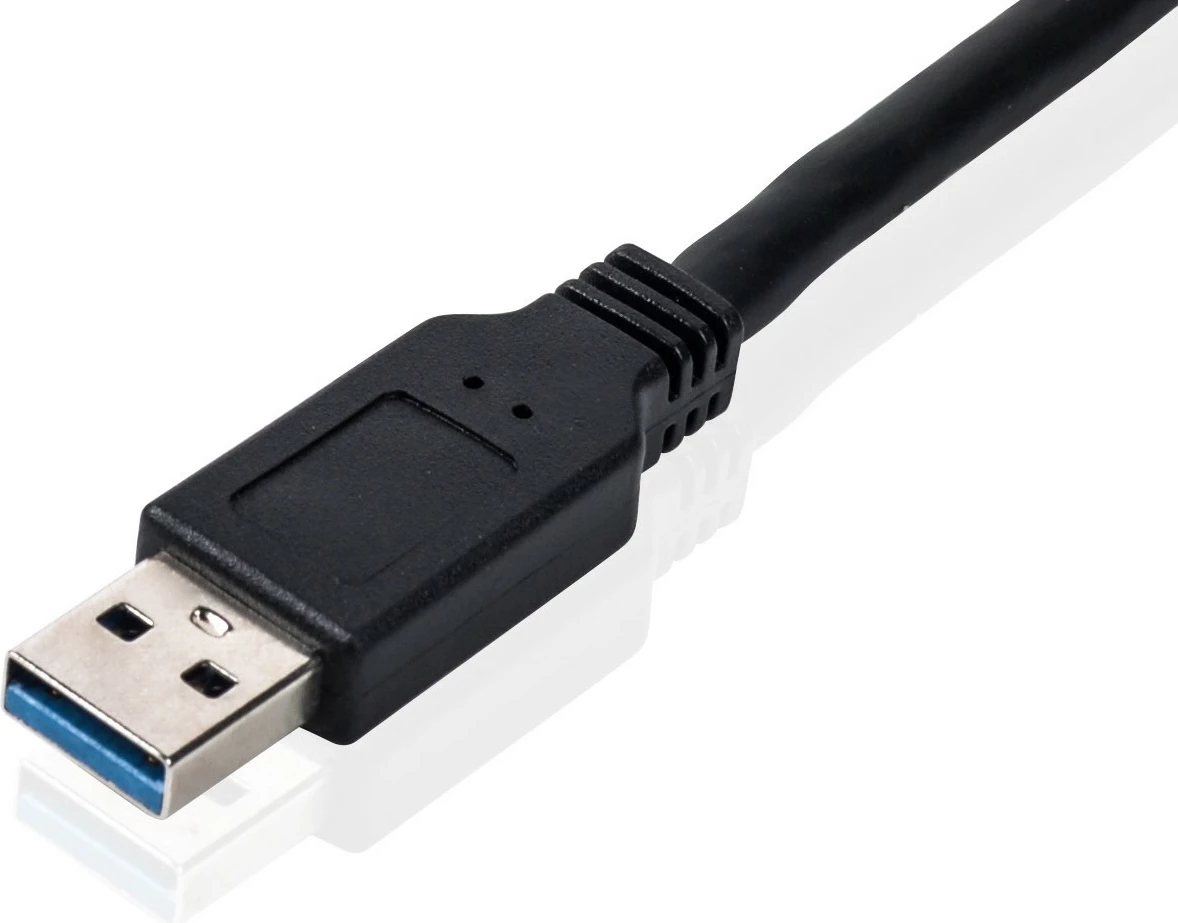 Adapter USB 3.0 në SATA Equip, 0.5m, e zezë