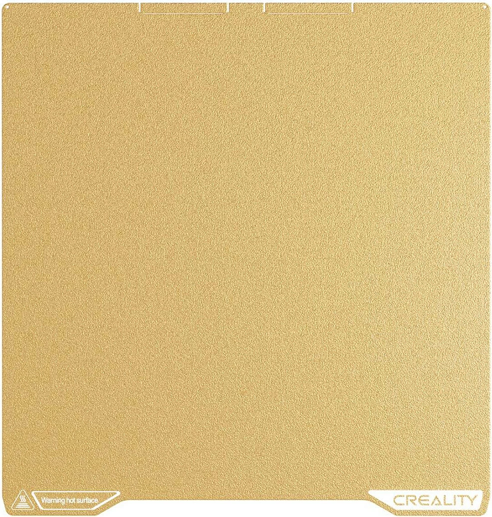 Pllakë ndërtimi PEI Creality K2, 270x293 mm, matte, e verdhë