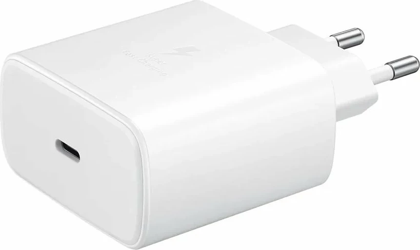 Karikues rrjeti Samsung EP-TA845 45W USB-C PD 3.0 PPS 4A, i bardhë