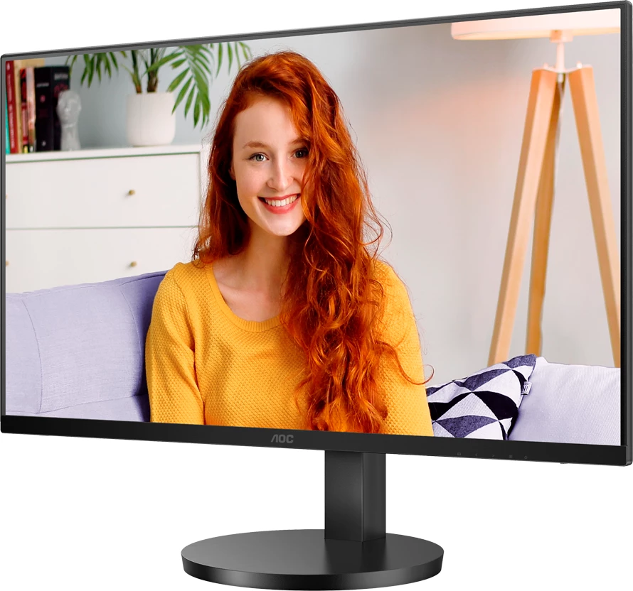 Monitor AOC U27B3AF 27\" IPS 4K UHD 60Hz HDR10 Adaptive Sync me altoparlantë, i zi
