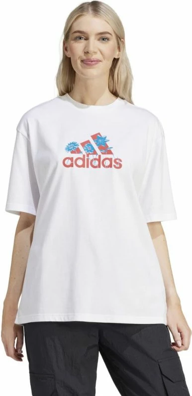 Maicë adidas femra, e bardhë