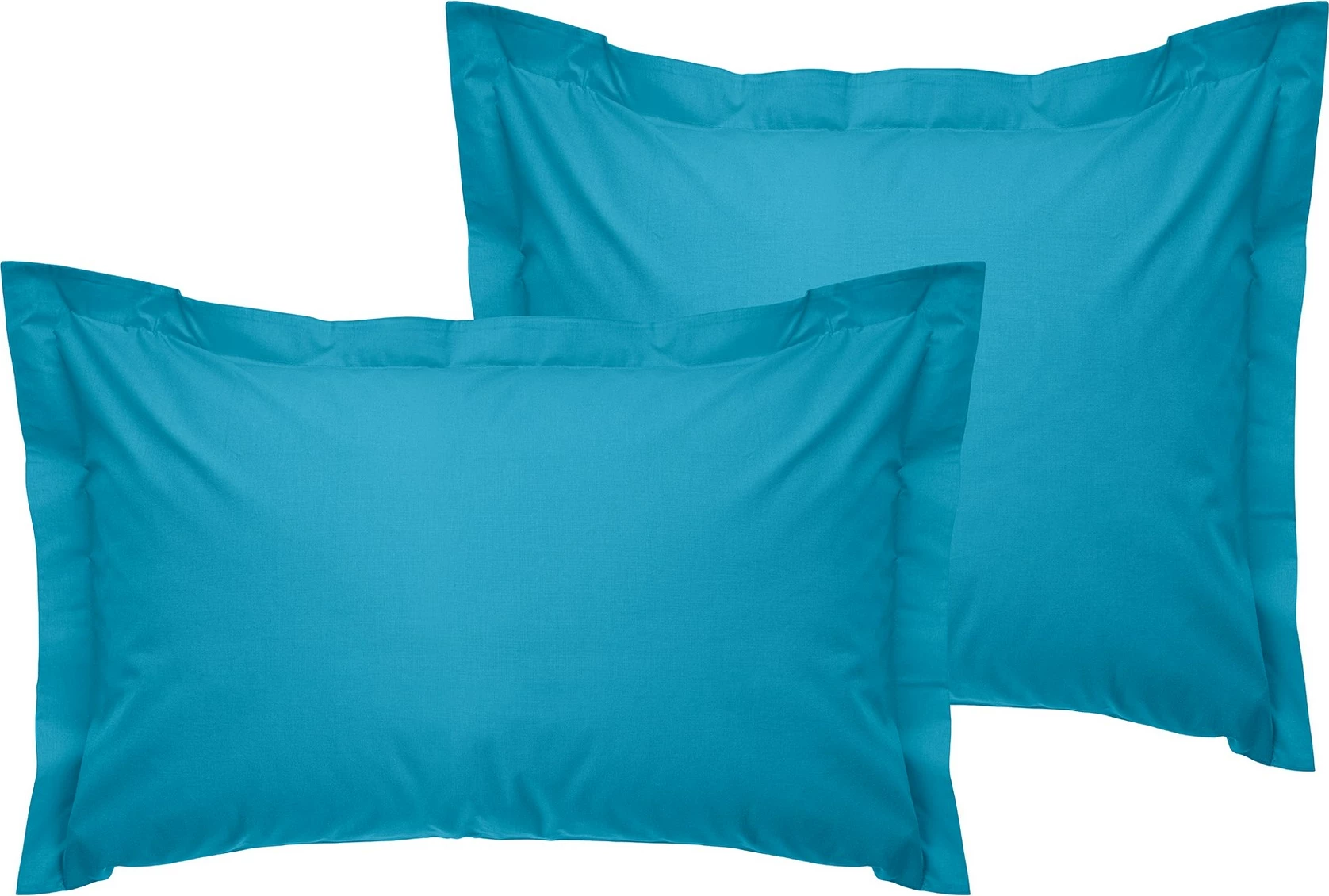 Set jastëkësh Oxford (2 copë), ngjyrë turquoise, L'essentiel