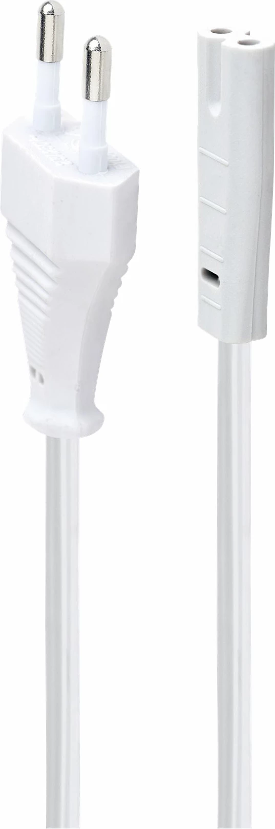 Kabllo energjie Gembird PC-184/2-W, 1.8m, e bardhë