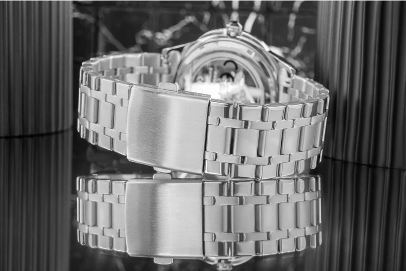 Orë dore për meshkuj Skmei, argjendtë