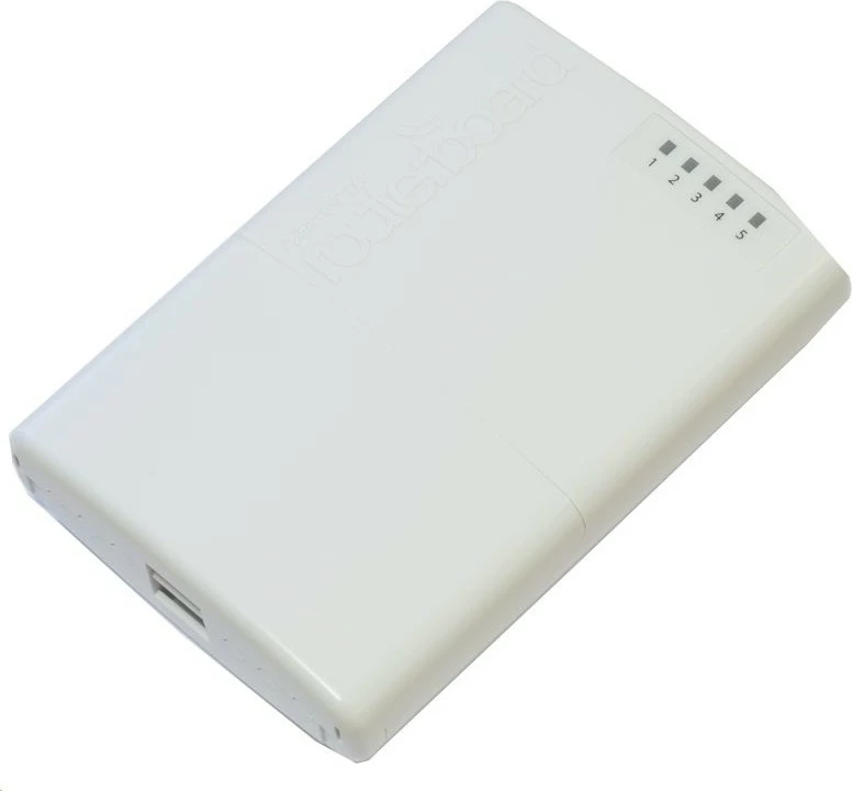 Router MikroTik PowerBox, Ethernet WAN, Fast Ethernet, Bardhë