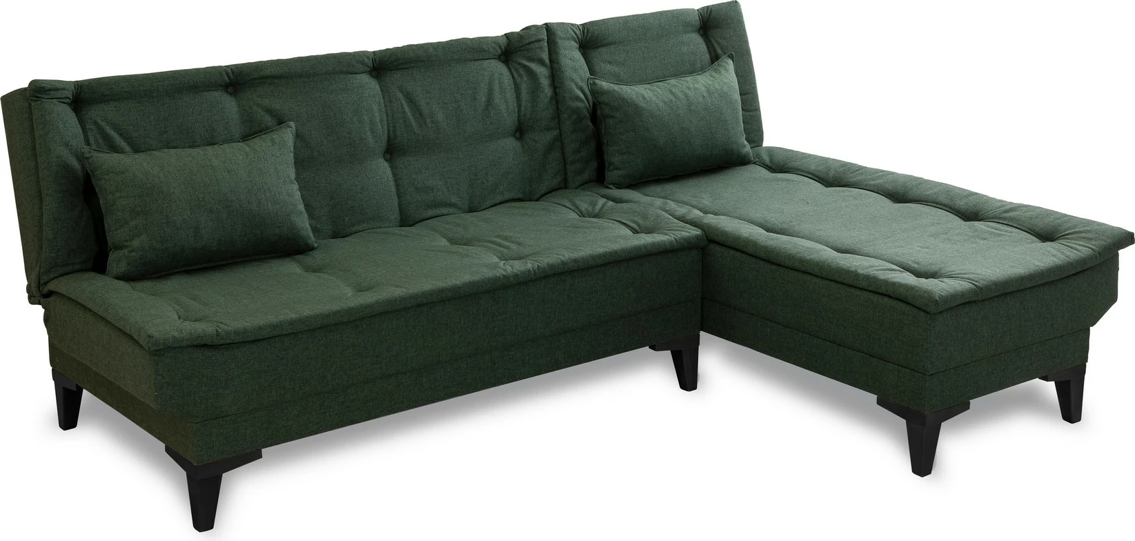 Kënd-sofë krevati Atelier del Sofa, Santo-S, ngjyrë e gjelbër