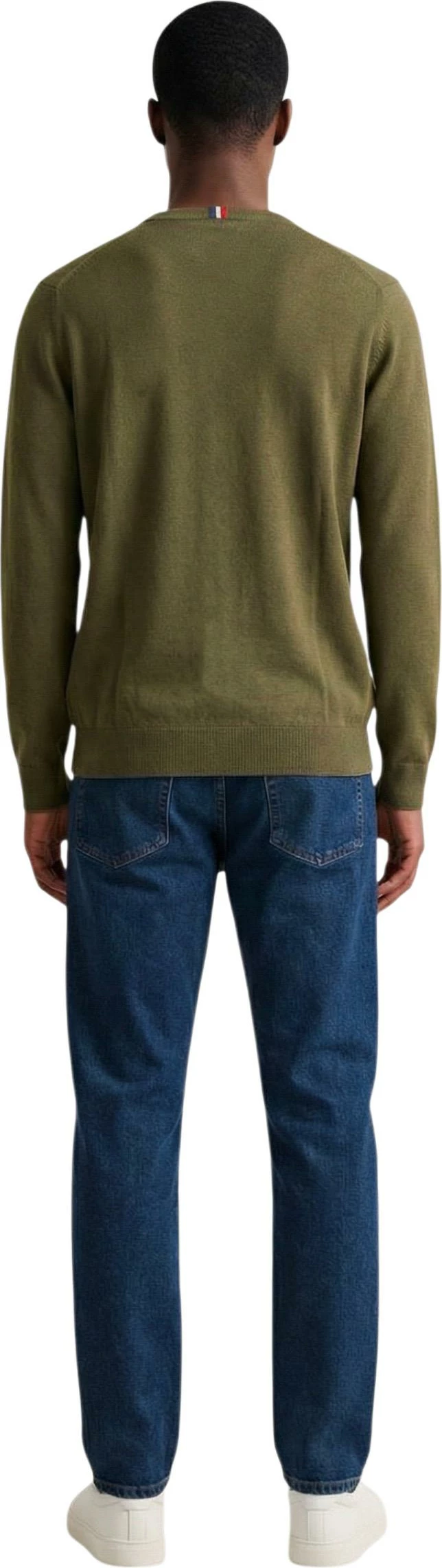 Xhemper për meshkuj U.S. Polo Assn. US40 173007, i gjelbër ulliri [Madhësia: XL]