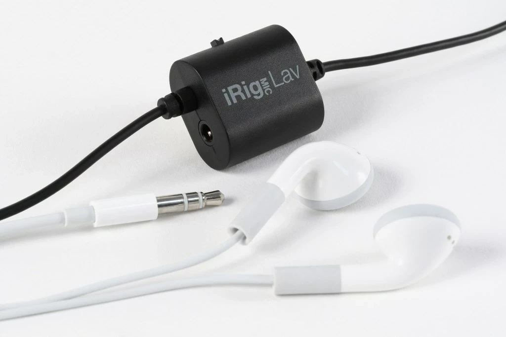 Mikrofon me kapëse IK Multimedia iRig Mic Lav, i zi