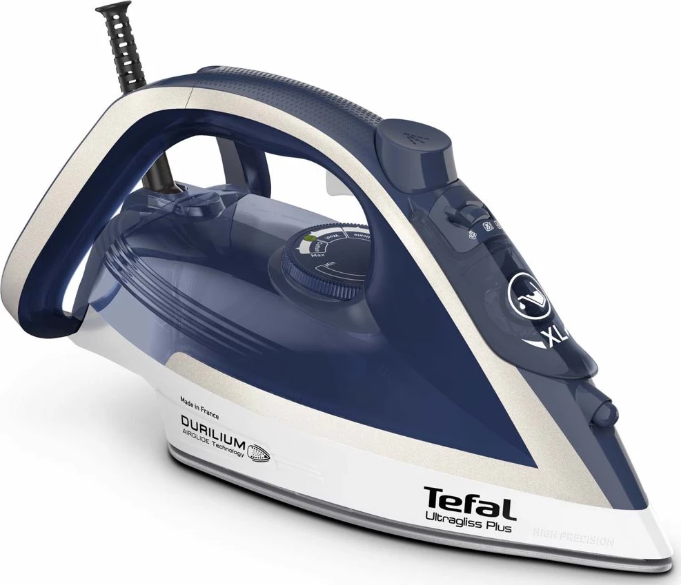 Hekur me avull Tefal FV6812E0 2800W, blu/bardhë