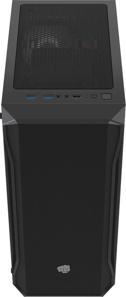 Kasë FURY Shobo SH4 RGB Midi Tower, E zezë